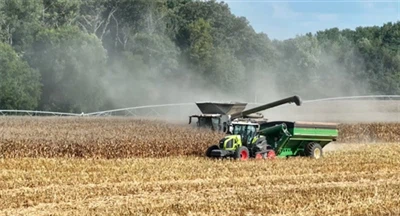 LEXION skarturnar settu nýjan áfanga í maísuppskeru á 10 klukkustundum